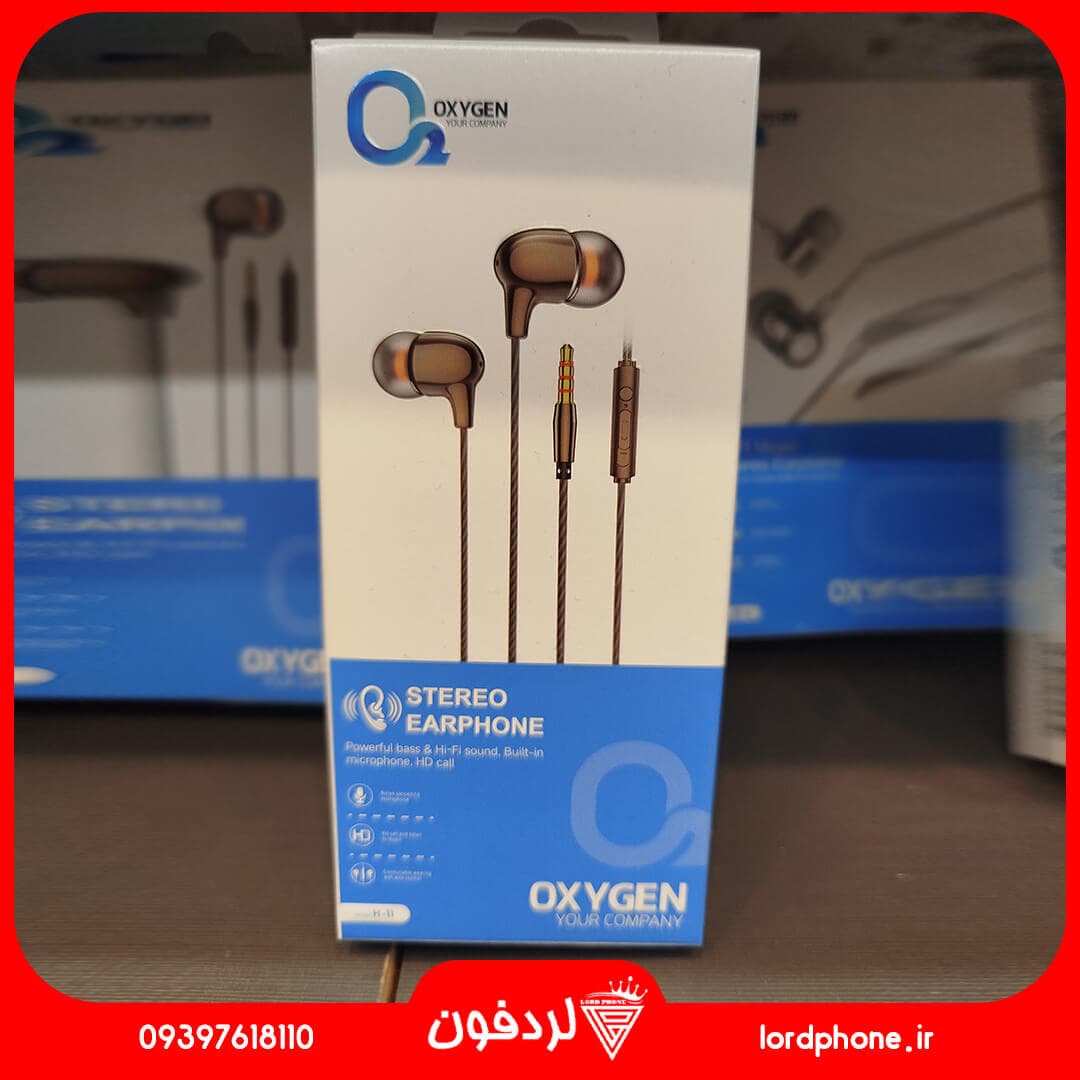 هندزفری سیمی استریو اکسیژن مدل H-11