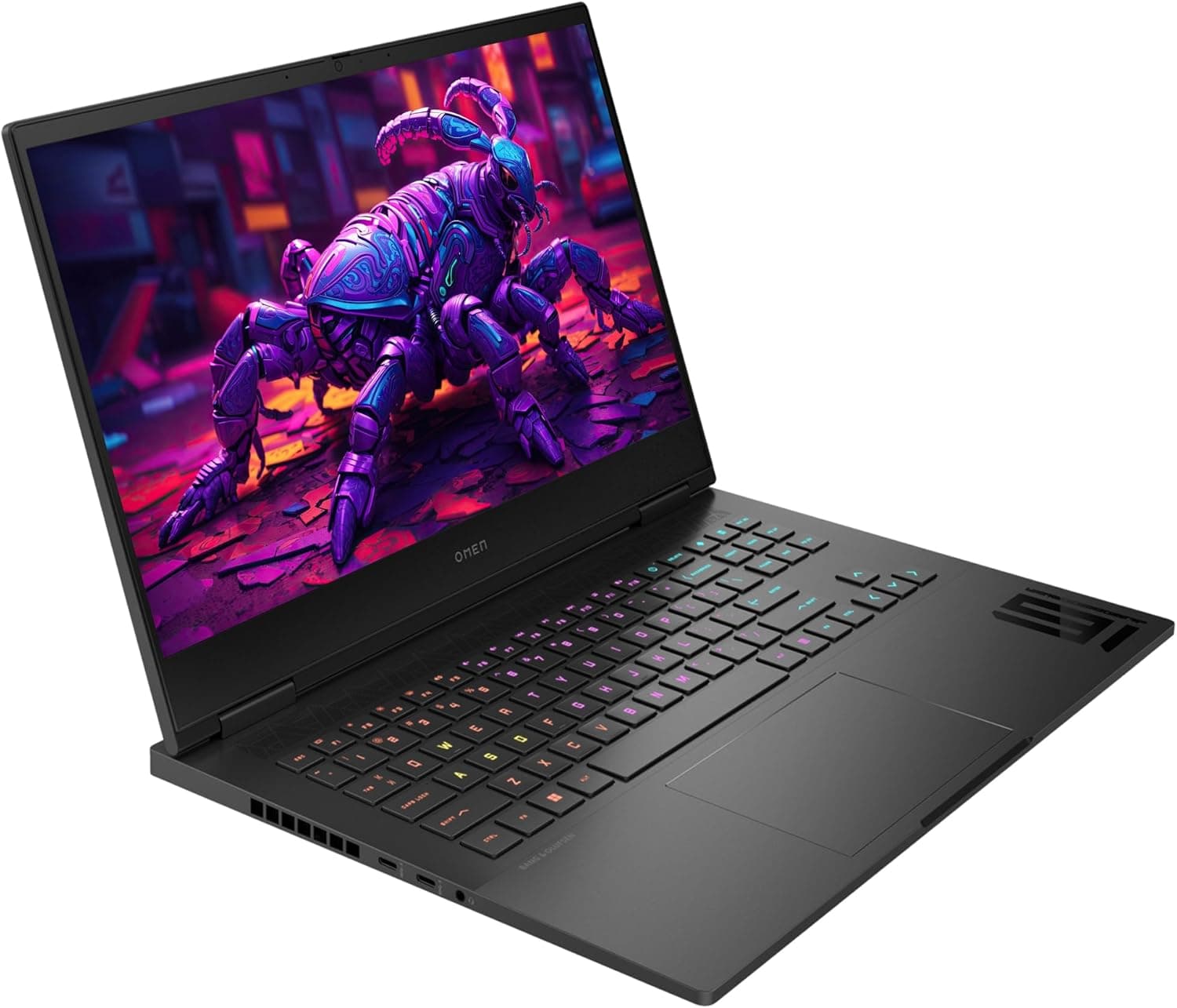 لپ تاپ گیمینگ اچ پی اومن HP OMEN 16 Gaming OPEN BOX | RYZEN 7 7840 HS | 16 DDR5 | 1TR SSD | 8GB NVIDIA GEFORCE RTX 4060 | 16 FHD 165 Hz — تصویر ۶