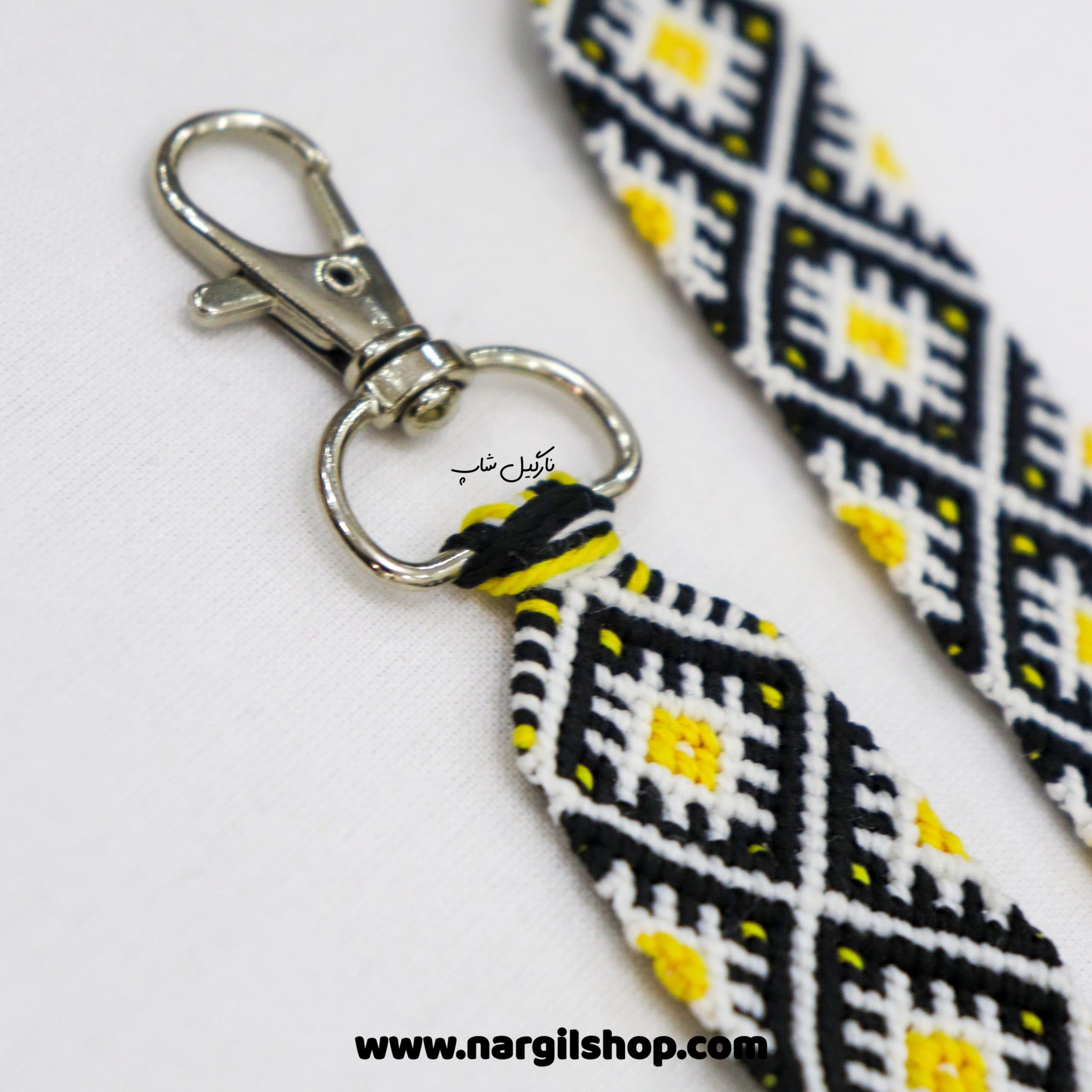 ست دستبند دوستی و جاکلیدی آفتاب نقش | friendship bracelet and Knitted keychain 01 — تصویر ۲