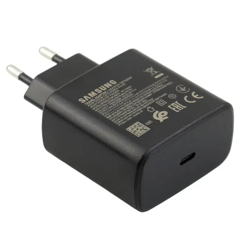 کله شارژر SAMSUNG 45W USB-C دو پین — تصویر ۳