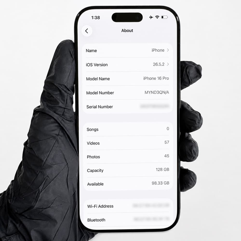گوشی موبایل اپل iPhone 16 Pro دست دوم رنگ Natural Titanium حافظه 128 گیگ بدون رجیستر CH/A — تصویر ۱۰