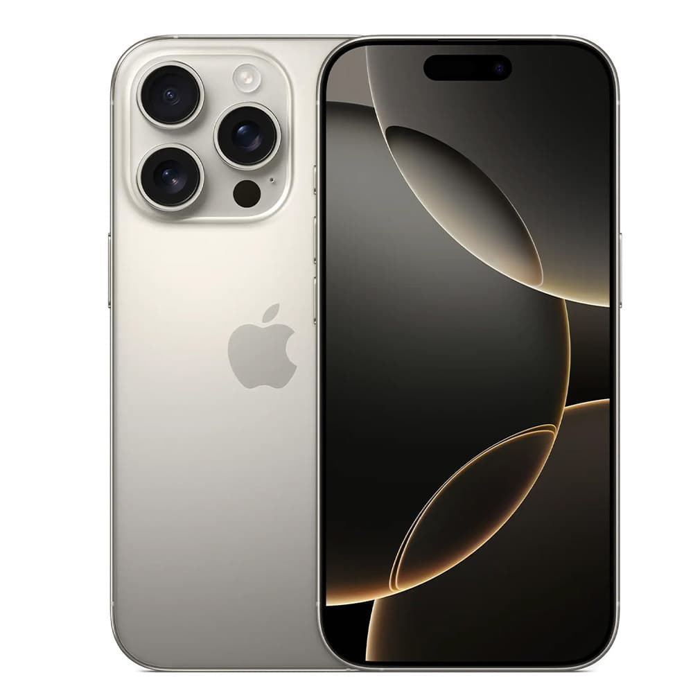 گوشی موبایل اپل iPhone 16 Pro دست دوم رنگ Natural Titanium حافظه 128 گیگ بدون رجیستر CH/A — تصویر ۲