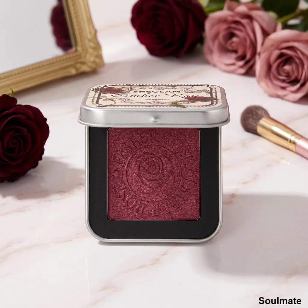 رژگونه کرمی شیگلم مدل Ember Rose Eternal Flame رنگ Soulmate — تصویر ۲