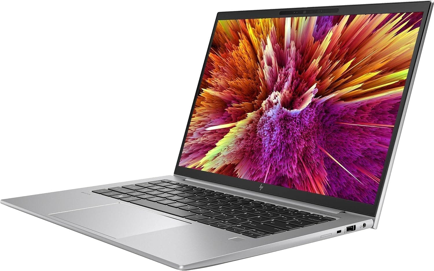 لپ تاپ اچ پی نسل چهارده HP ZBOOK FIREFLY 14 G11 OPEN BOX | INTEL CORE ULTRA 7 165 U | 32GB DDR5 | 1TR SSD | 4GB NVIDIA RTX A500+INTEL AI BOOST NPU | 14 FHD — تصویر ۲