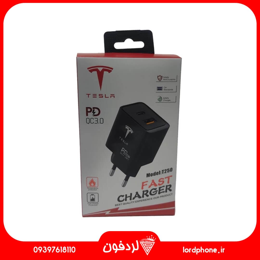 شارژر دیواری 20 وات مدل T250