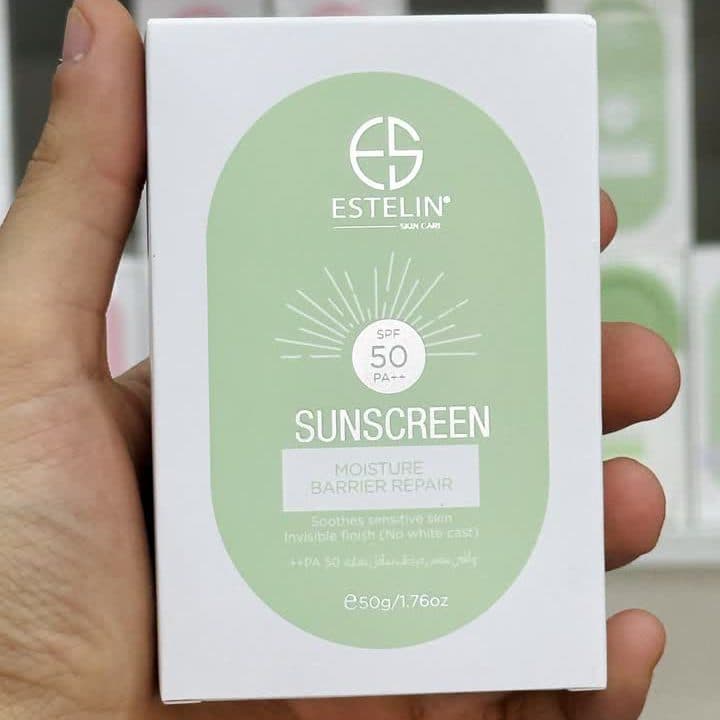 ضدآفتاب فلوئیدی سبز استلین SPF 50 – ترمیم کننده سد رطوبتی — تصویر ۴