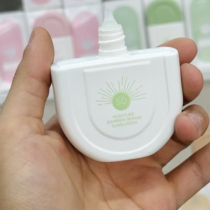 ضدآفتاب فلوئیدی سبز استلین SPF 50 – ترمیم کننده سد رطوبتی — تصویر ۲