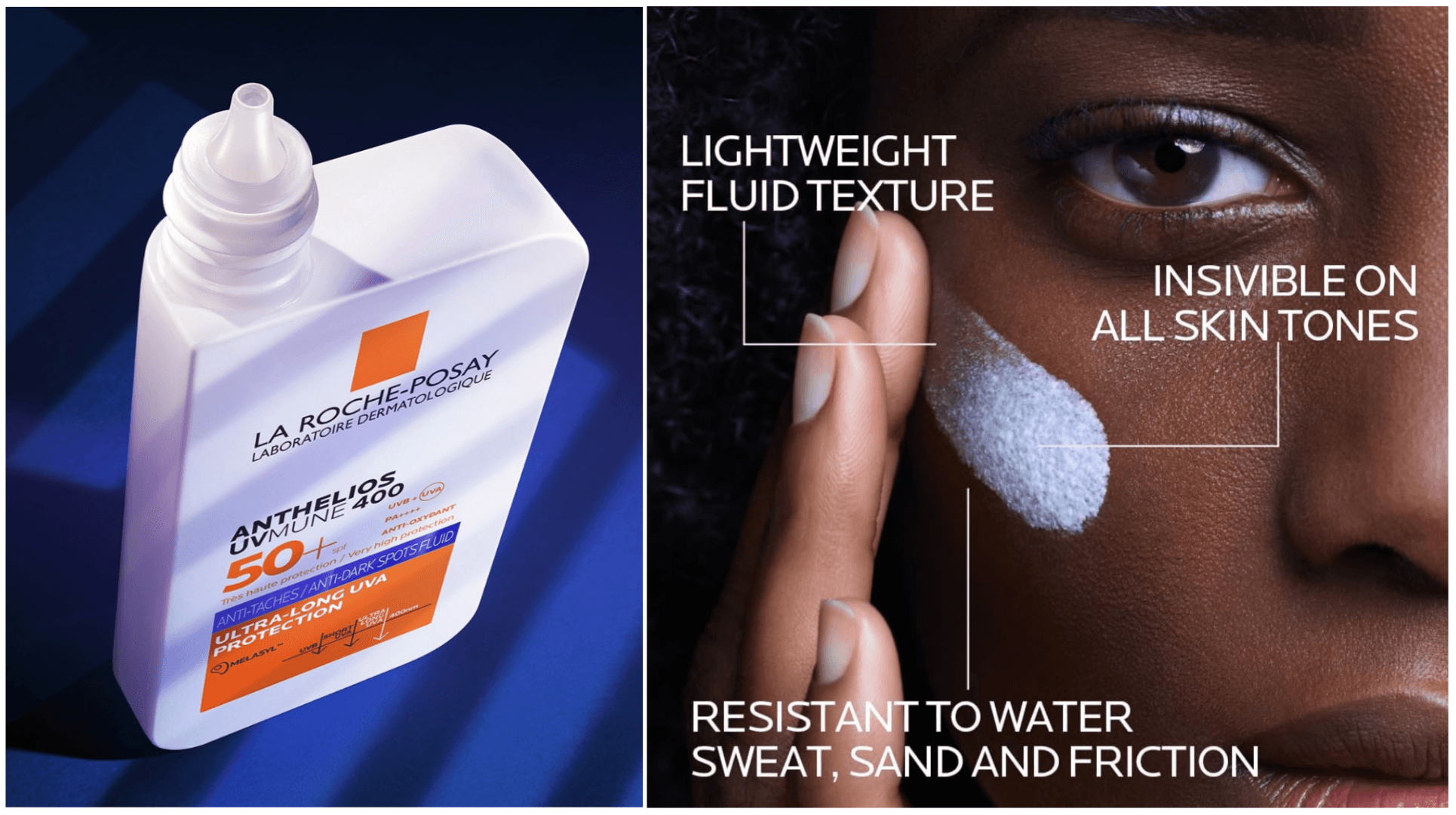 کرم ضد آفتاب بی رنگ ضد لک مدل آنتلیوس لاروش پوزای LA ROCHE POSAY — تصویر ۳