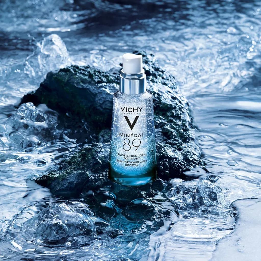 سرم آبرسان ویشی مینرال 89 حجم 50 میلی ‌لیتر | Vichy Minéral 89 Hydrating & Plumping Daily Booster 50ml — تصویر ۳