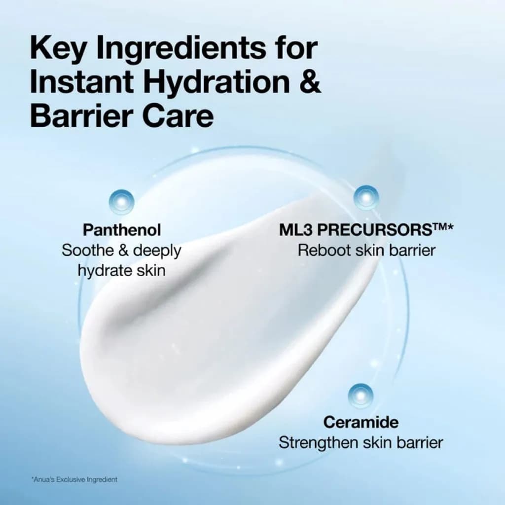 مرطوب ‌کننده و آبرسان ترمیم‌ کننده روزانه آنوا | ANUA Barrier Reboot Daily Moisturizer — تصویر ۳