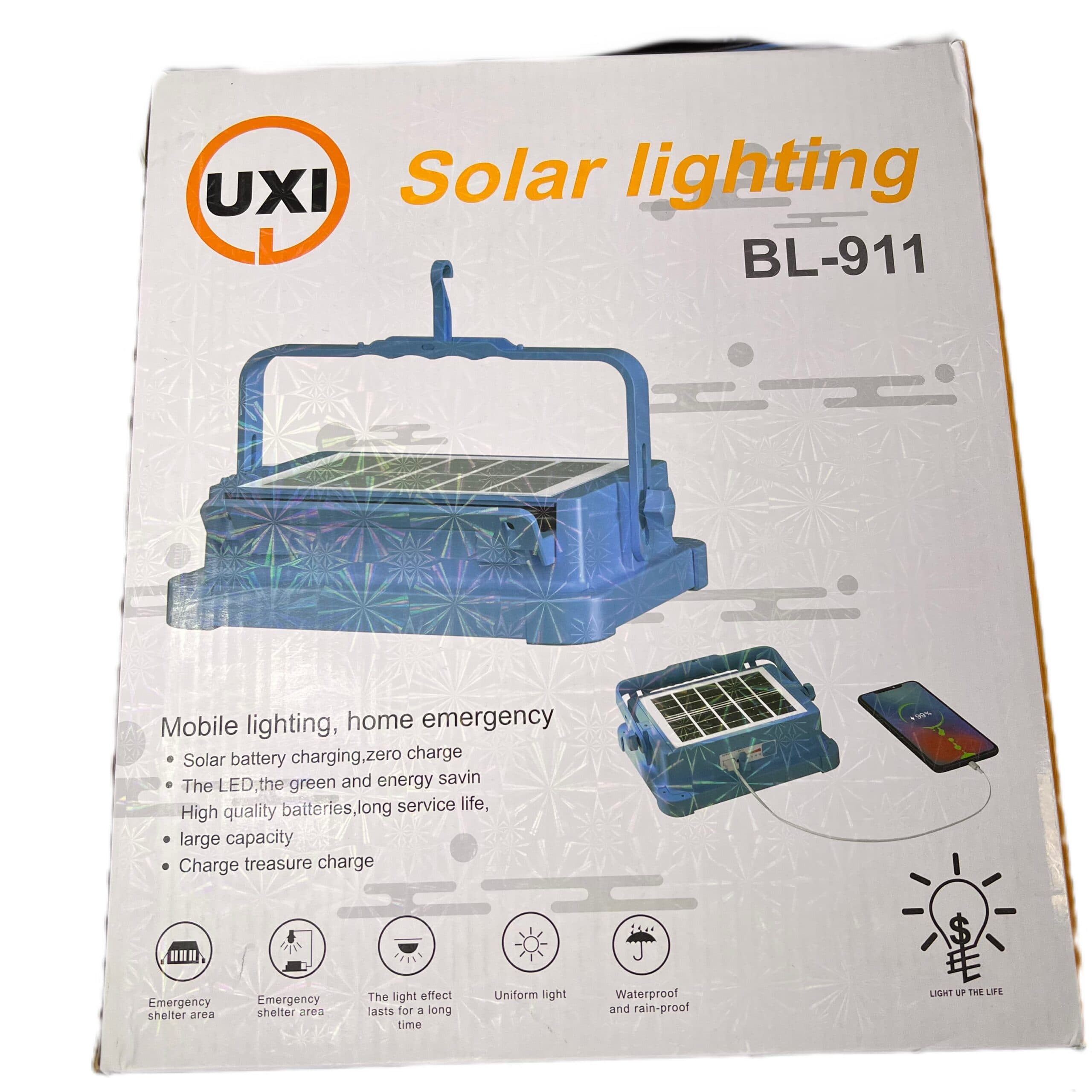 پرژکتور خورشیدی 200 وات UXI مدل BL-911 — تصویر ۷