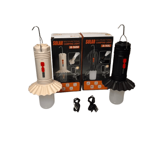 چراغ چادر شارژی SOLAR مدل JB-968W