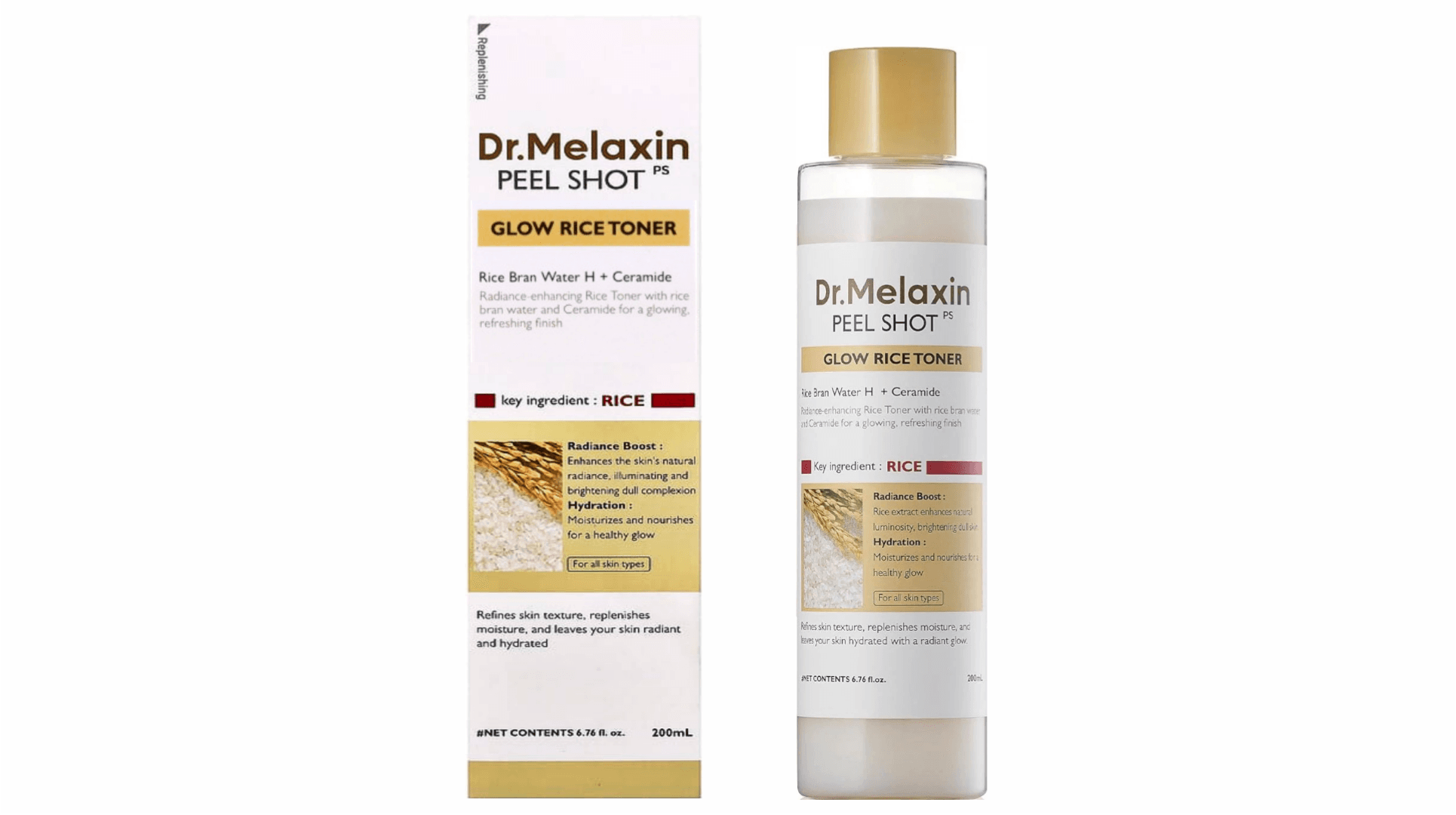 تونر لایه بردار و روشن کننده پیل شات دکتر ملاکسین Dr.Melaxin