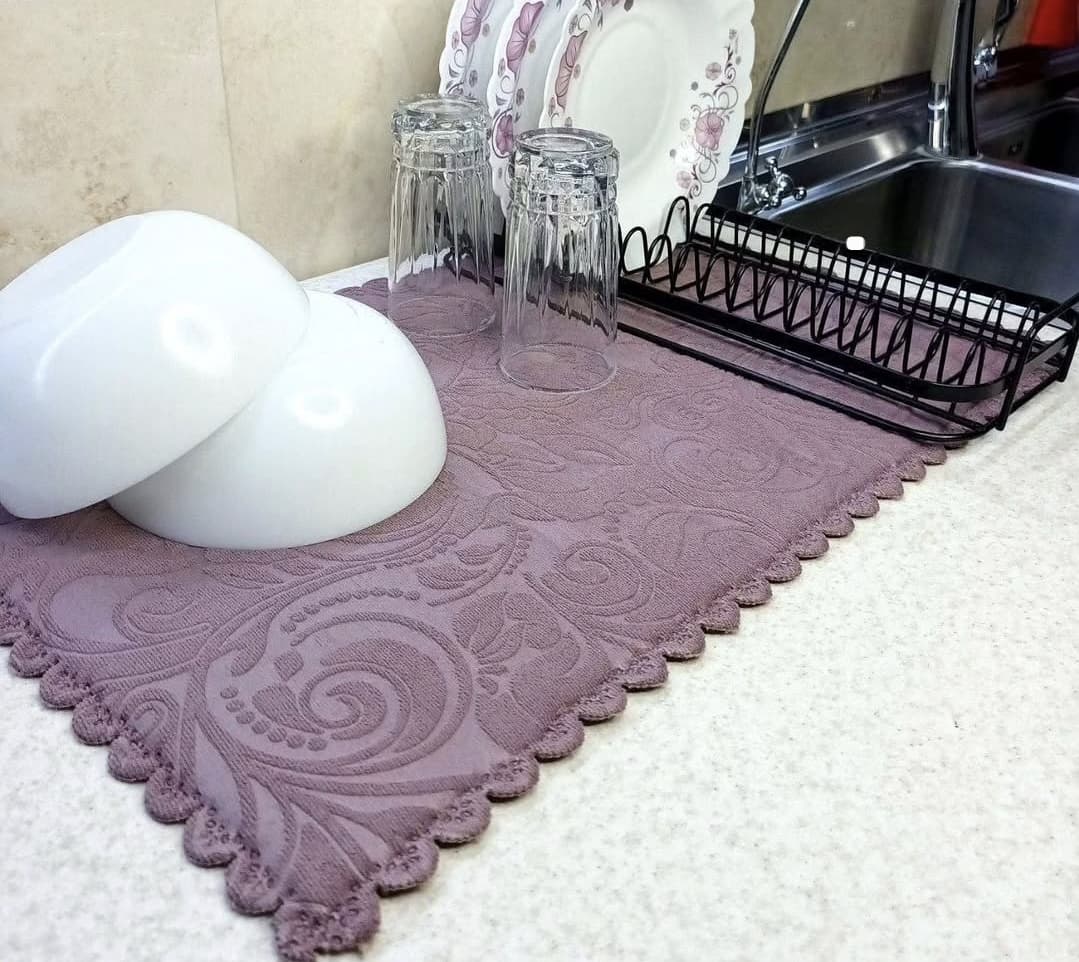 نمگیر ظروف آشپزخانه دورو برجسته