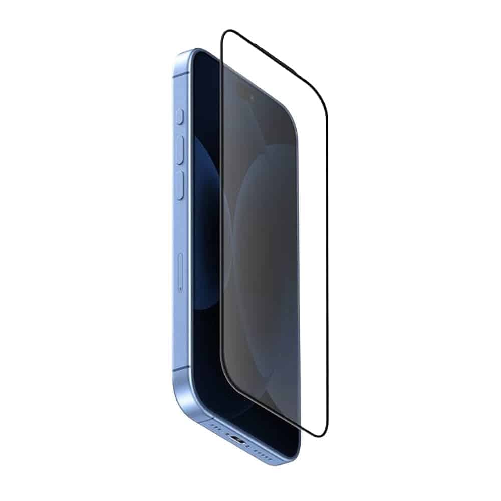 گلس شفاف آیفون ۱۸ پرومکس یونیک مدل Uniq Optix Covex Clear Screen Protector