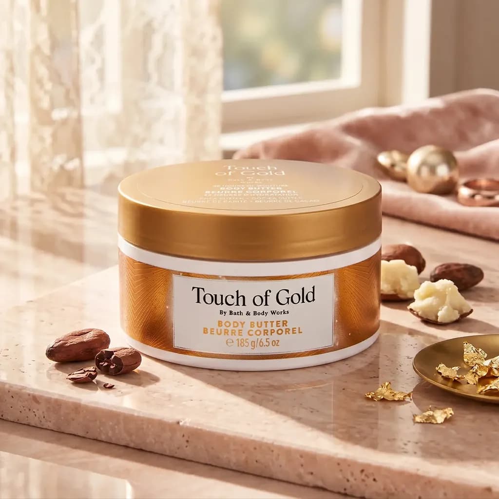 کره بدن بث اند بادی تاچ آف گلد | Bath & Body Works Touch of Gold Body Butter — تصویر ۲