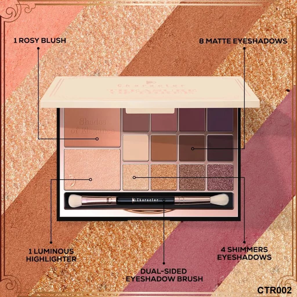 پالت صورت کارکتر شماره CTR002 مدل Treasure Of Three | Character Treasure Of Three Face Palette CTR002 — تصویر ۴
