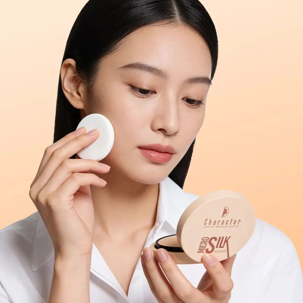 پنکک میکرو سیلک CMP کارکتر | Character Micro Silk Compact Powder — تصویر ۶
