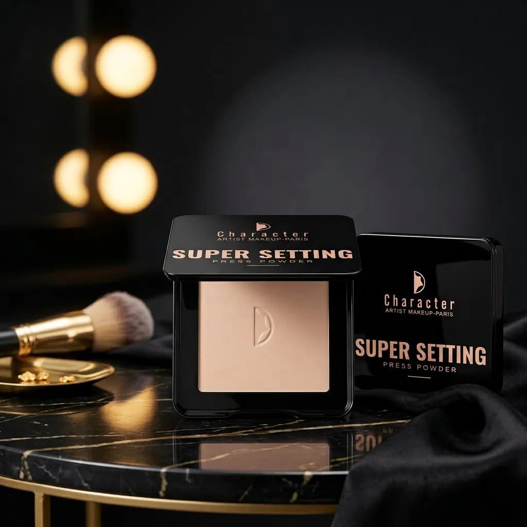 پنکک فیکس ‌کننده و مات ‌کننده کارکتر SSP مدل سوپر ستینگ | Character Super Setting Press Powder — تصویر ۲