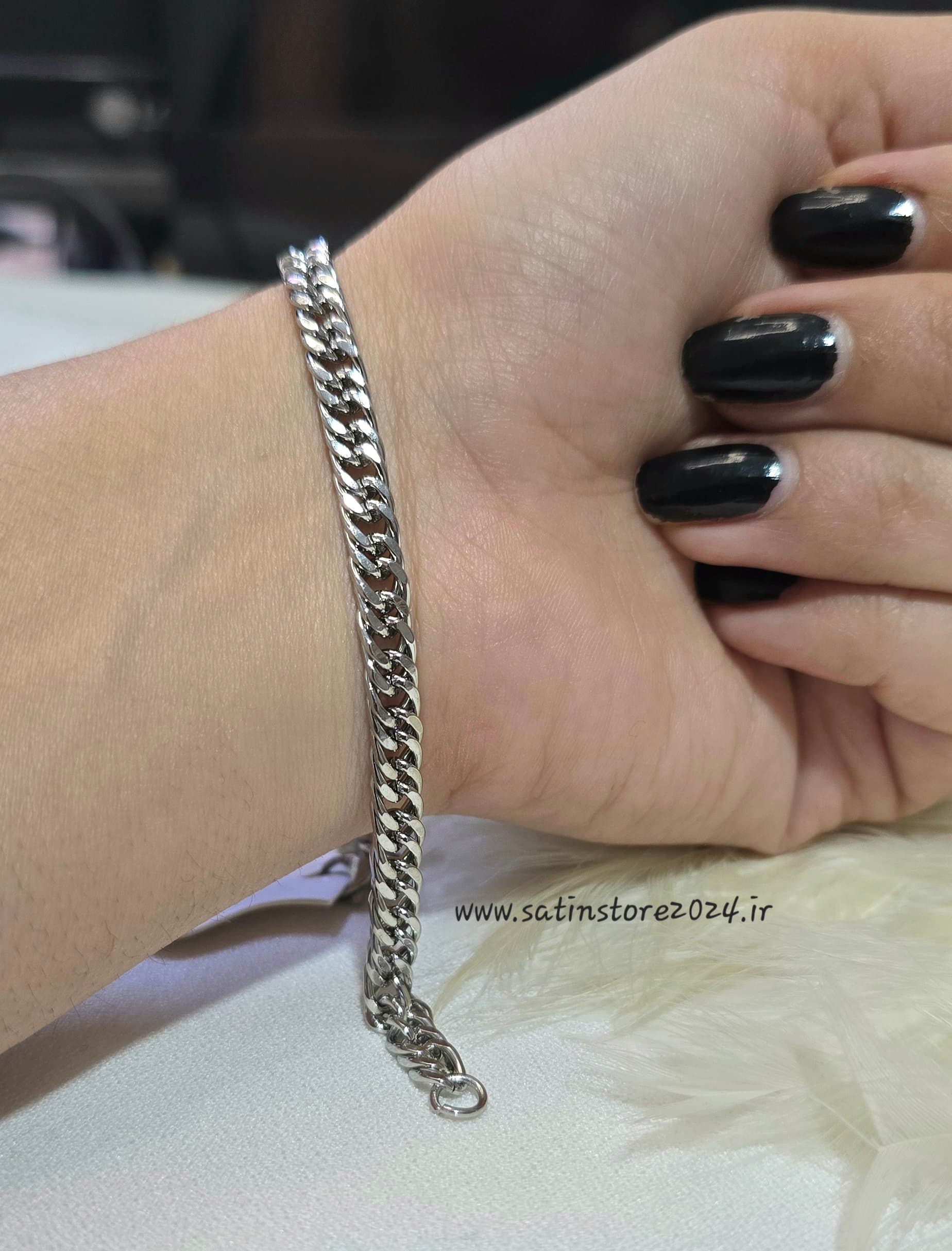 دستبند مردانه کارتیر استیل ۵ میل کد 3087 — تصویر ۲