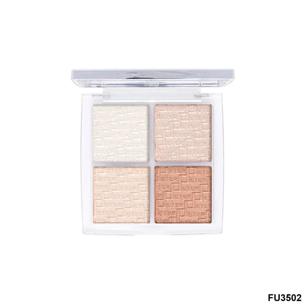 پالت هایلایتر FU3502 فیوچر میکاپ | Future Makeup FU3502 Highlighter Palette — تصویر ۲