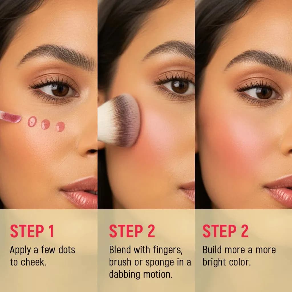 رژگونه مایع Soft Flush فیوچر میکاپ — تصویر ۵