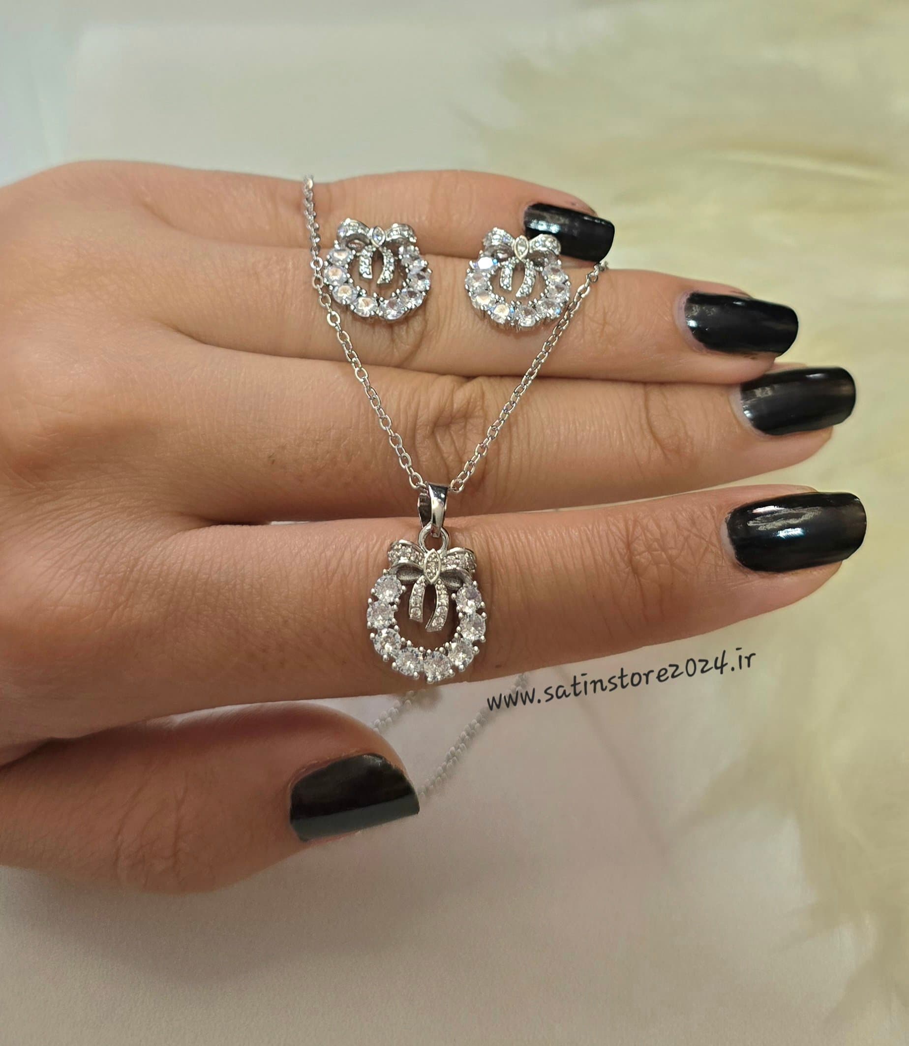 نیمست جواهری طرح پاپییون کد 5033 — تصویر ۶