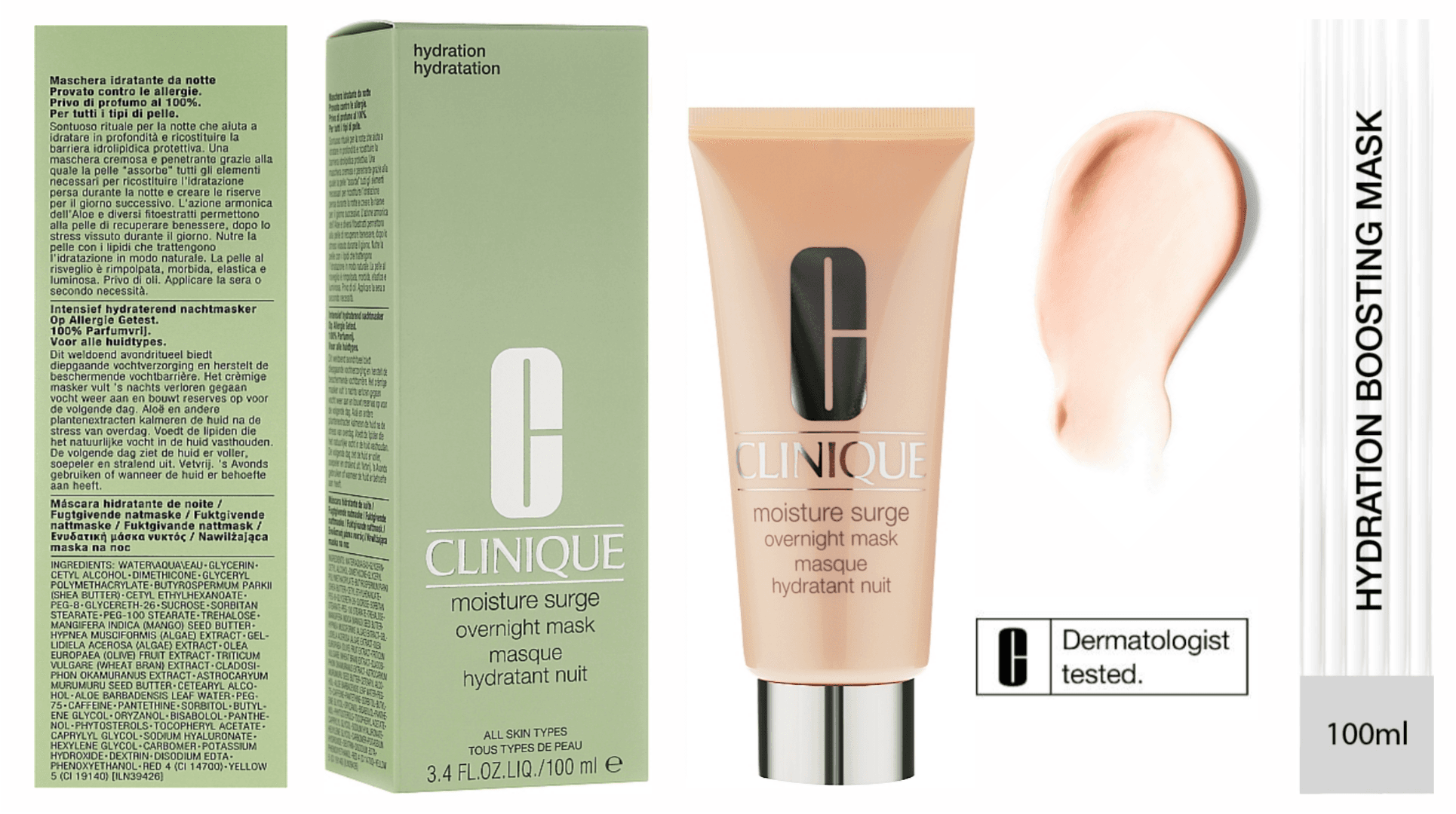 ماسک شب آبرسان مویسچر سرج اورنایت کلینیک Clinique — تصویر ۴