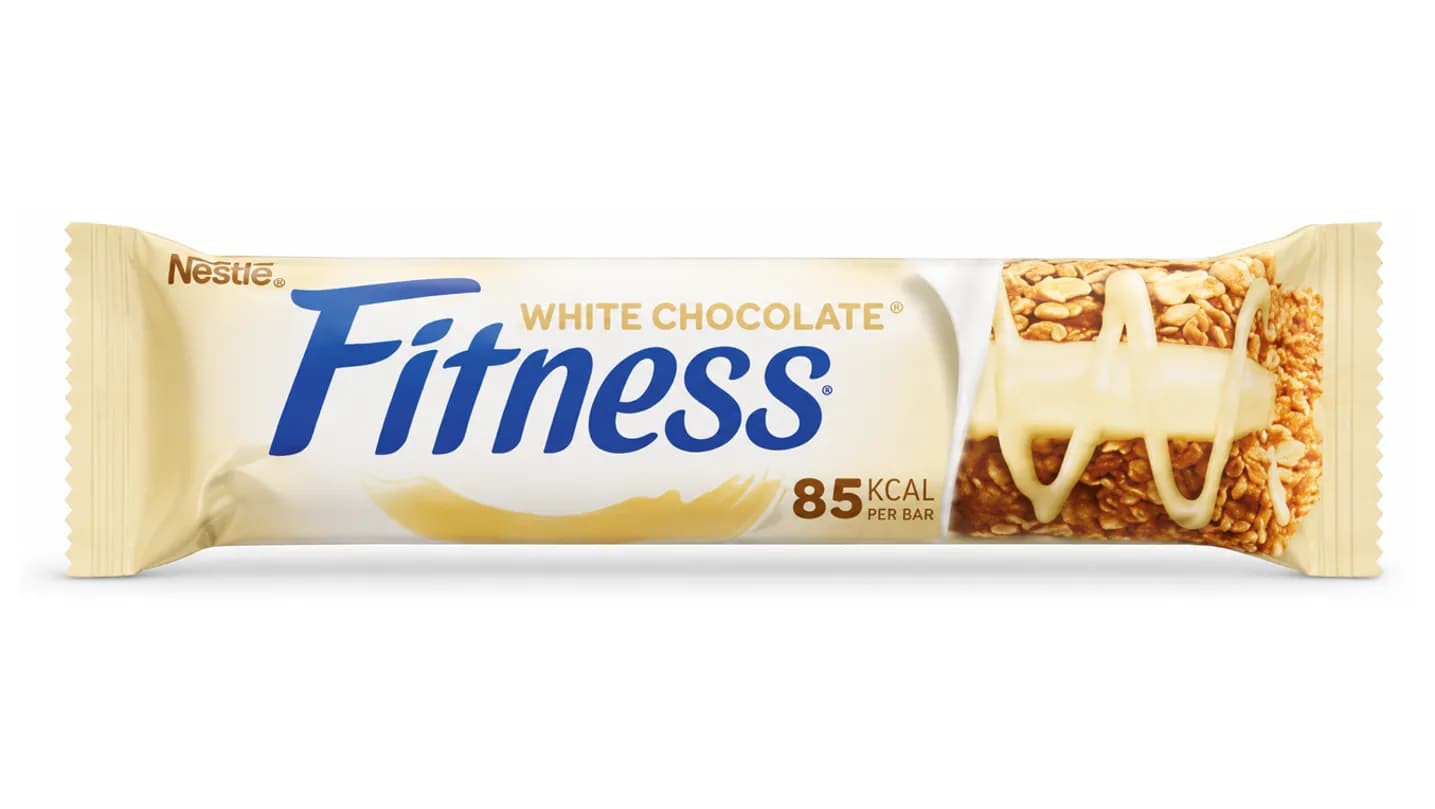 شکلات فیتنس سفید نستله 22.5 گرمی fitness cereal nestle