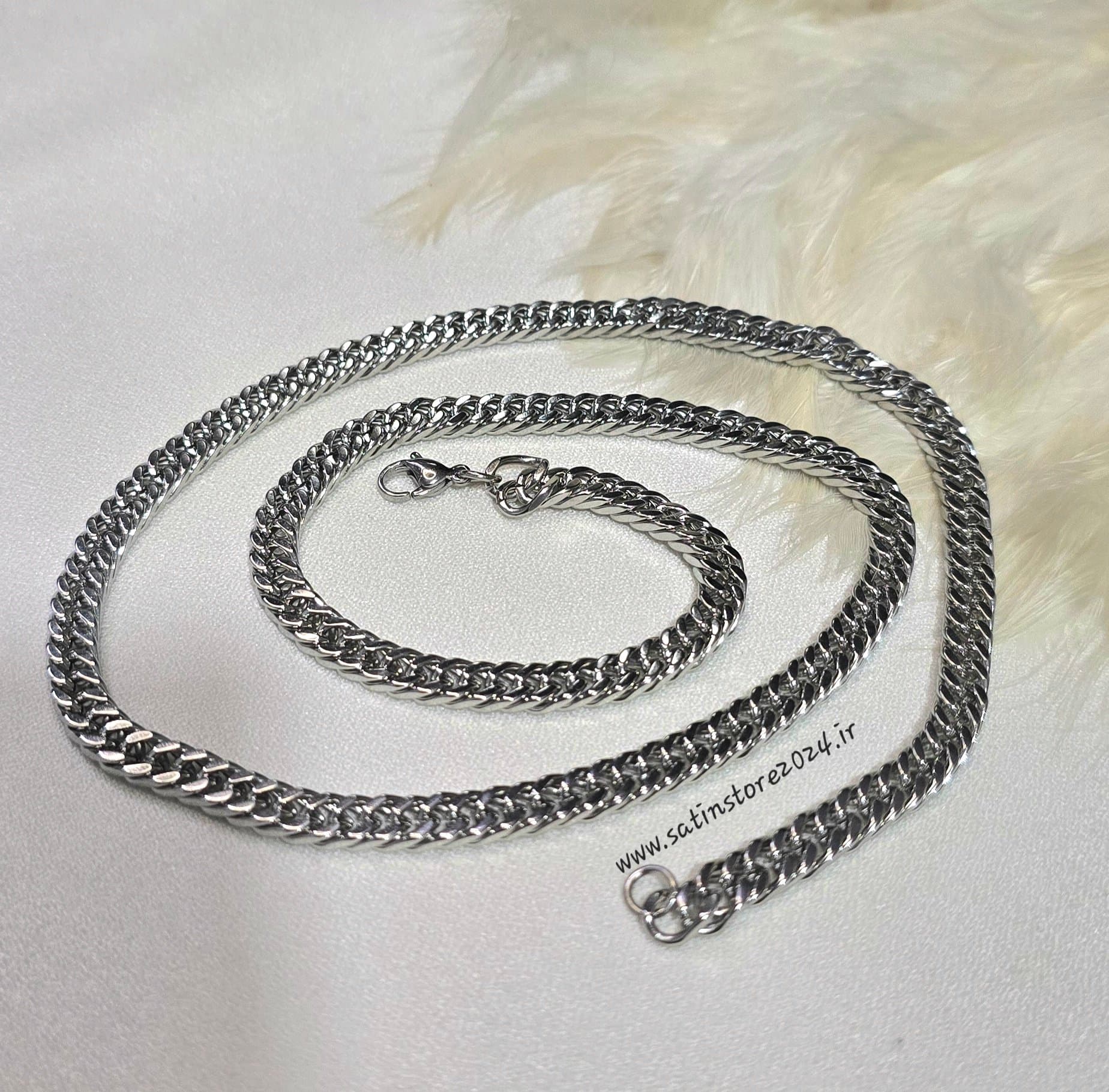گردنبند مردانه کارتیر استیل کد 1160