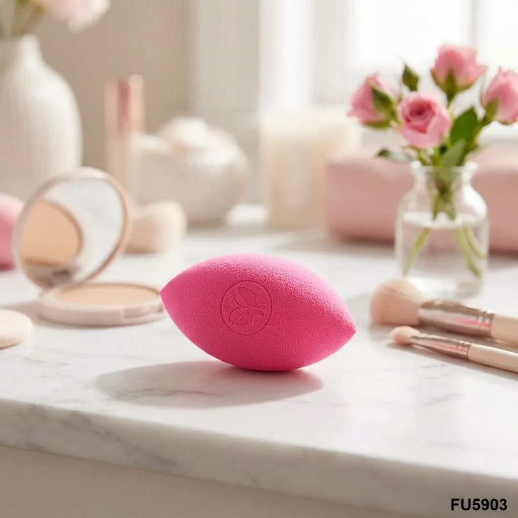 اسفنج آرایشی دابل ‌تپ FU5903 فیوچر میکاپ | Future Makeup Double Tap Beauty Sponge FU5903 — تصویر ۳