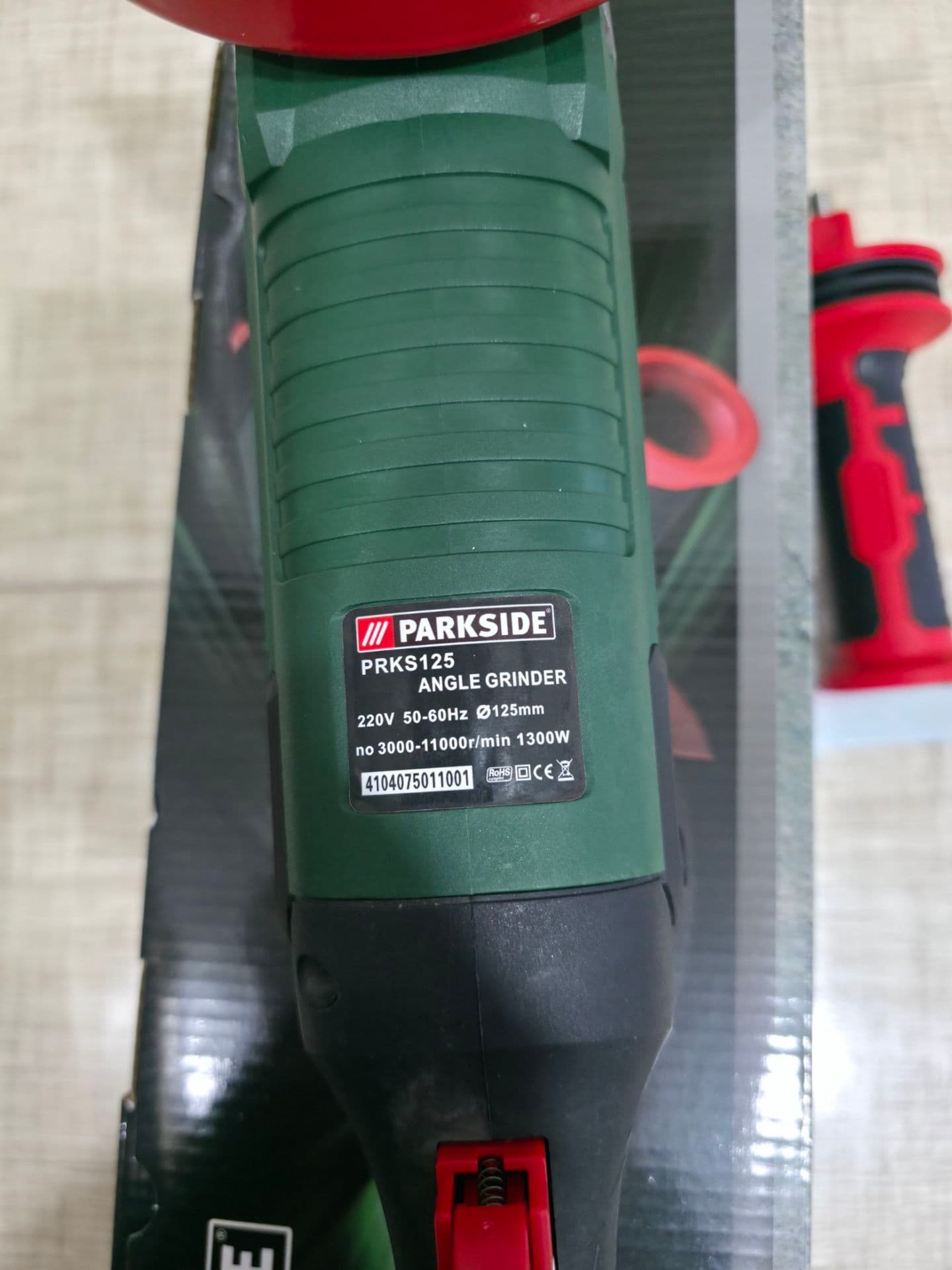 سنگ فرز پارکساید مدل PARKSIDE PWA 230 D4 — تصویر ۸