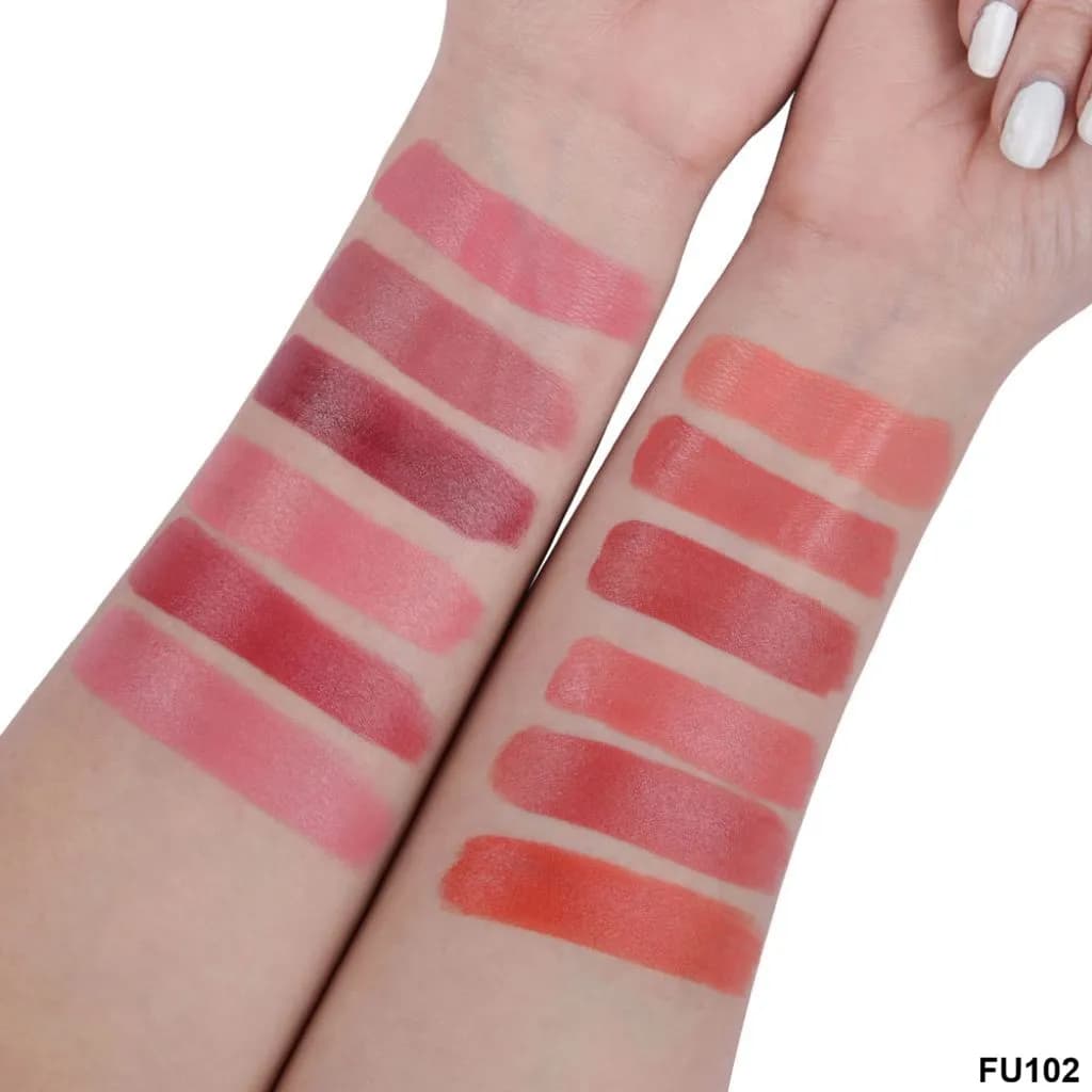 پالت رژگونه کرمی ۱۲ رنگ FU102 فیوچر میکاپ | Future Makeup 12 Color Blush Cream Palette FU102 — تصویر ۴