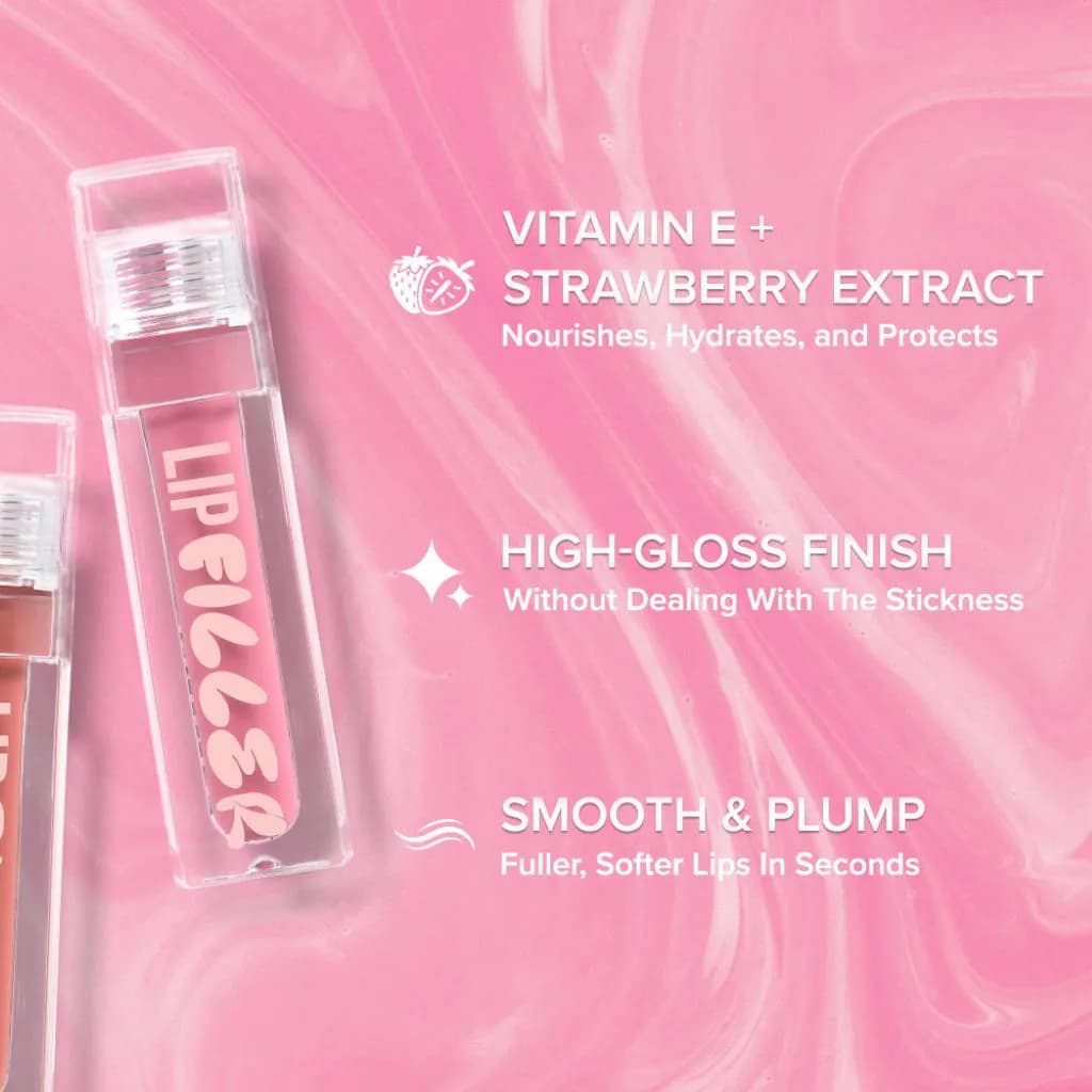 لیپ گلاس حجم‌ دهنده فیوچر میکاپ | Future Makeup Lip Filler Gloss — تصویر ۴