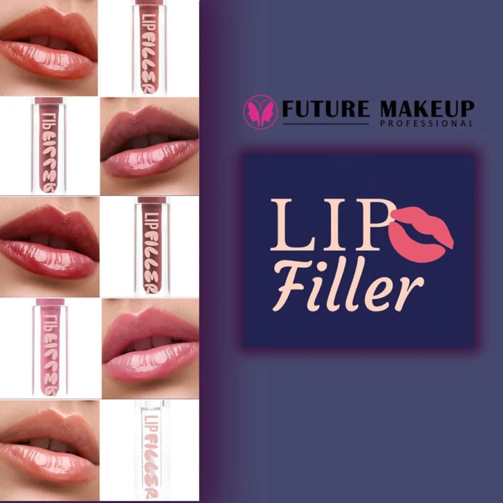 لیپ گلاس حجم‌ دهنده فیوچر میکاپ | Future Makeup Lip Filler Gloss — تصویر ۵