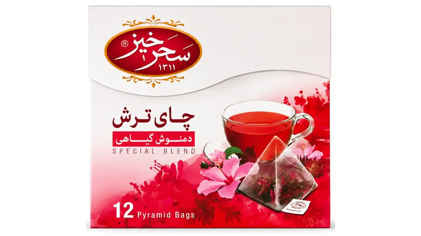 دمنوش چای تُرش سحرخیز 12 عددی