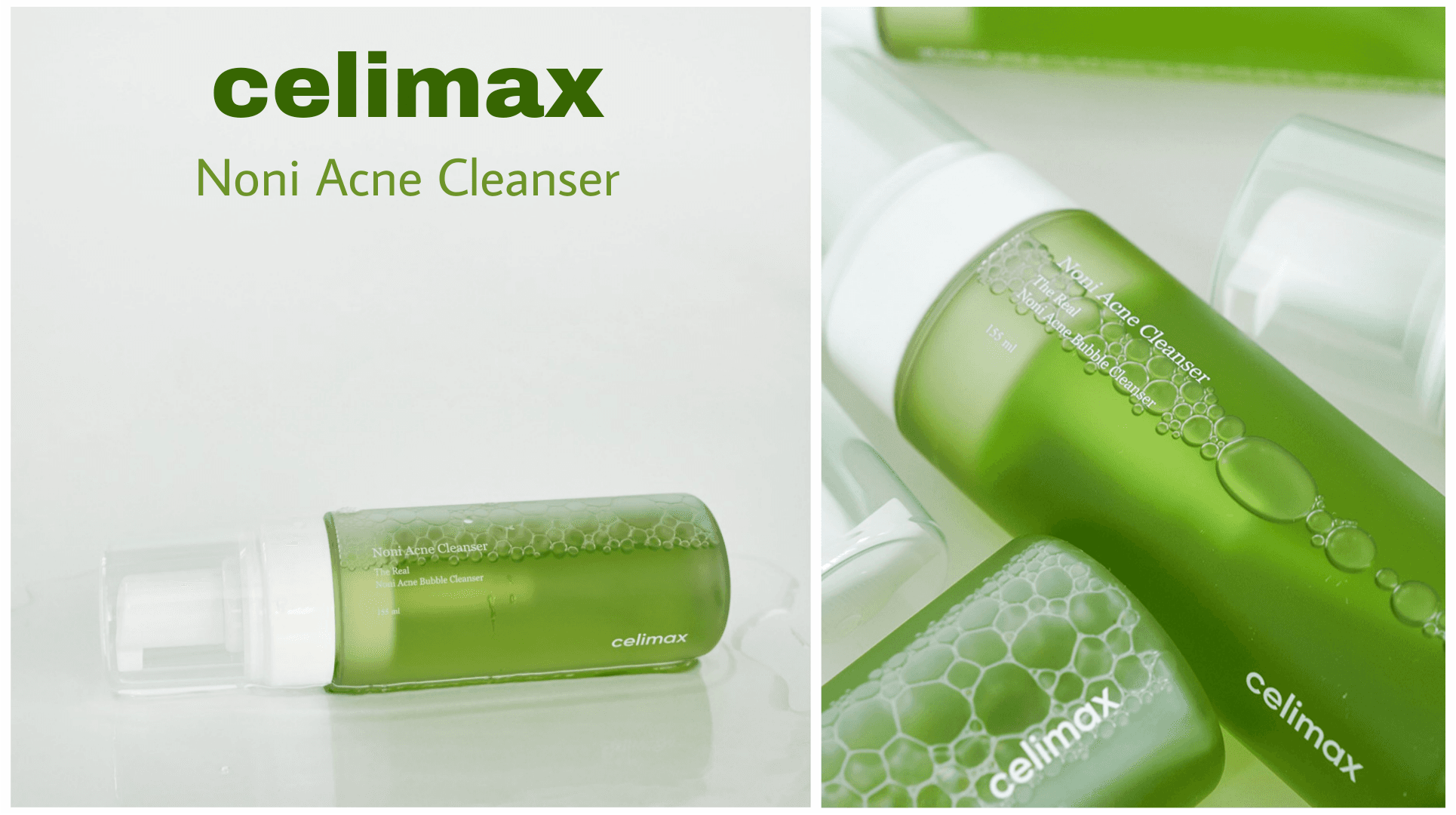فوم شستشو ضد جوش و آکنه مدل نونی سلیمکس Celimax — تصویر ۵