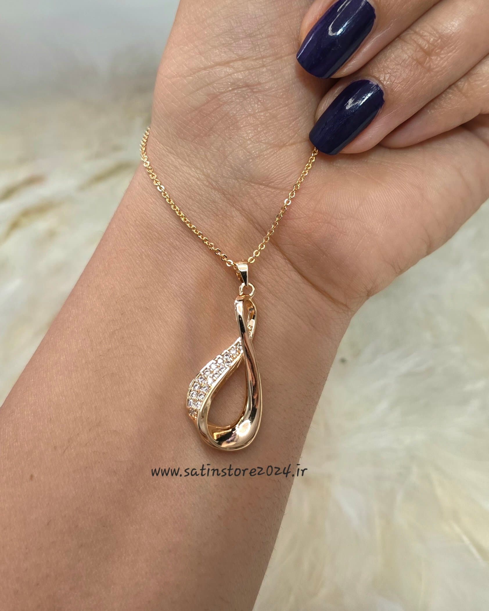 نیمست لاو آبکاری طلا کد 5024 — تصویر ۵
