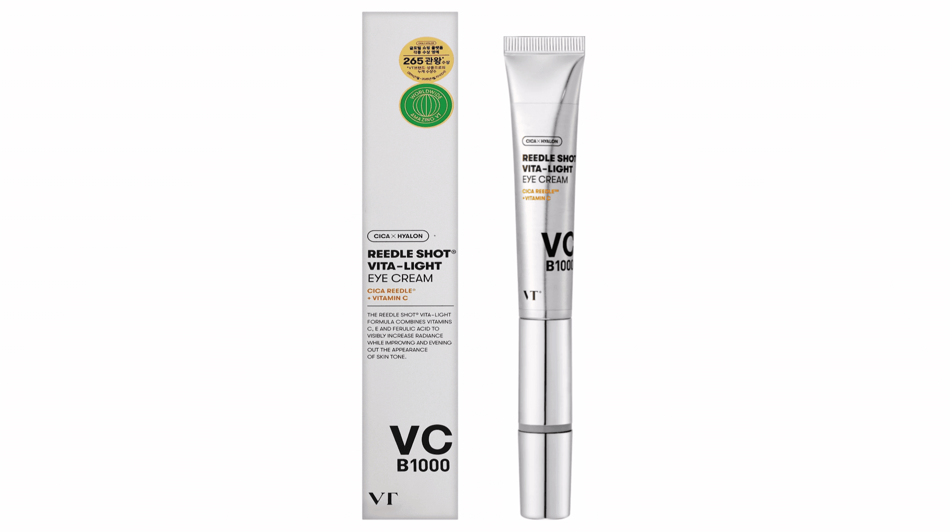 کرم دور چشم ویتا لایت ریدل شات وی تی کازمتیکس VT Cosmetics