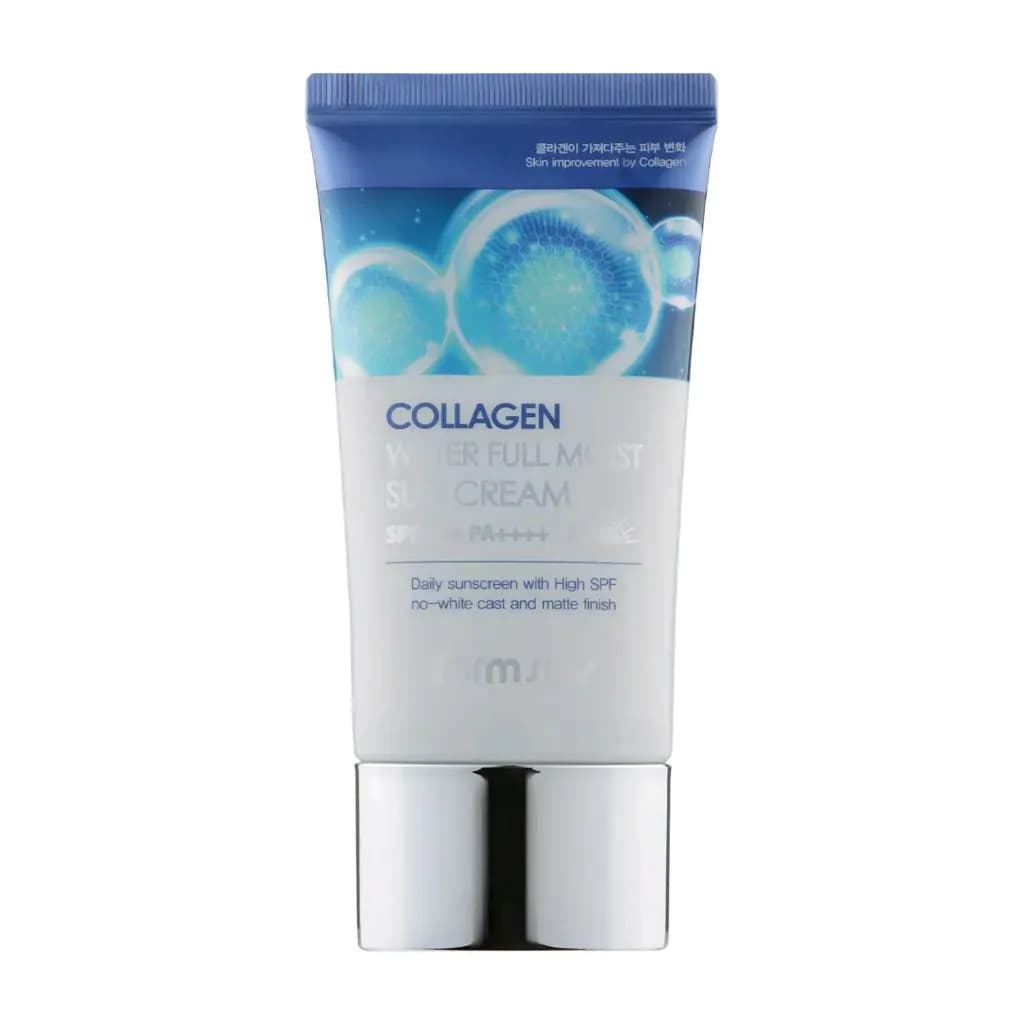 ضد آفتاب کلاژن فارم استی | Farmstay Collagen Water Full Moist Sun Cream SPF50+ PA++++