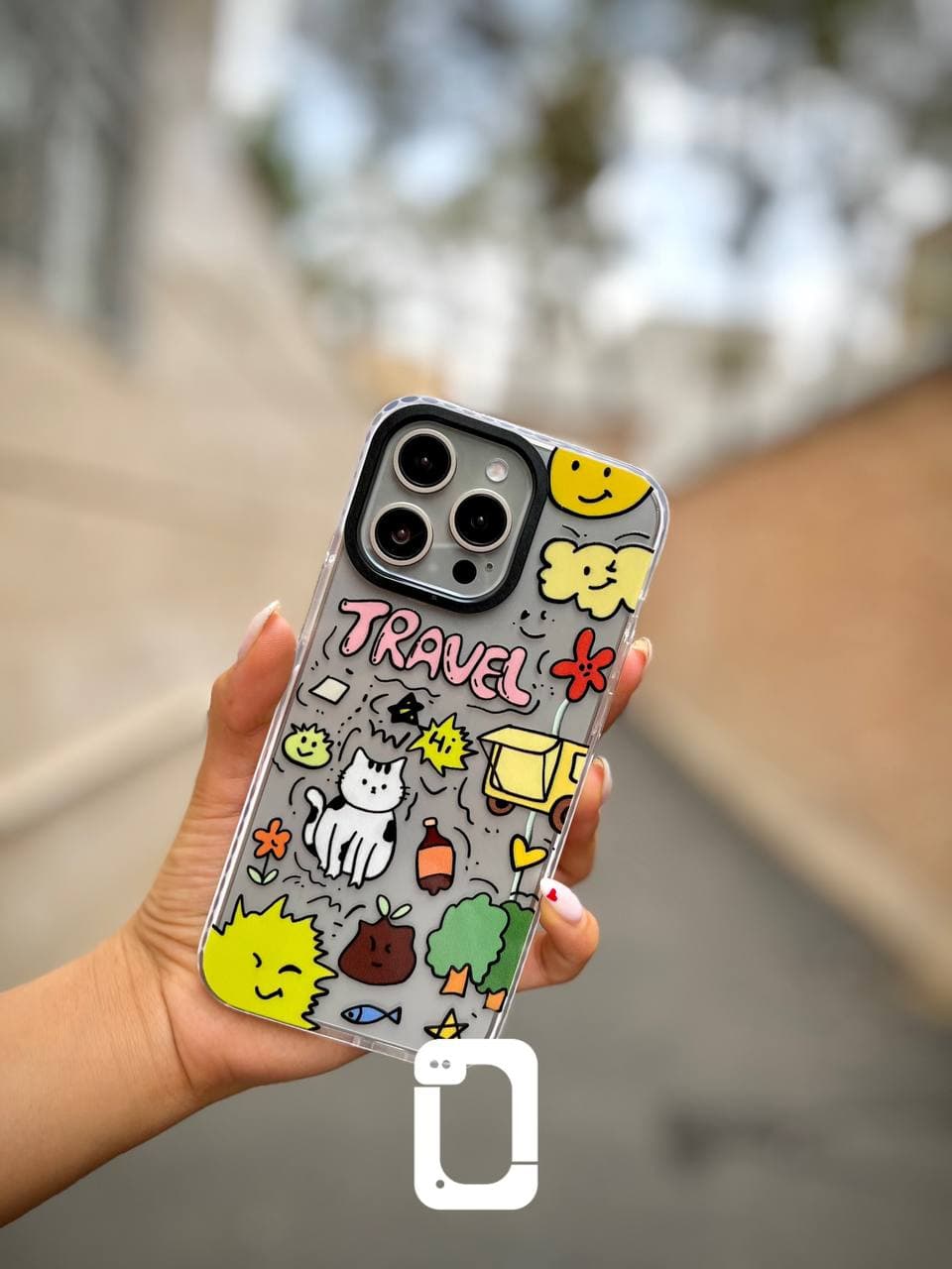 کاور مدل so cool طرح Travel مناسب برای گوشی موبایل سامسونگ