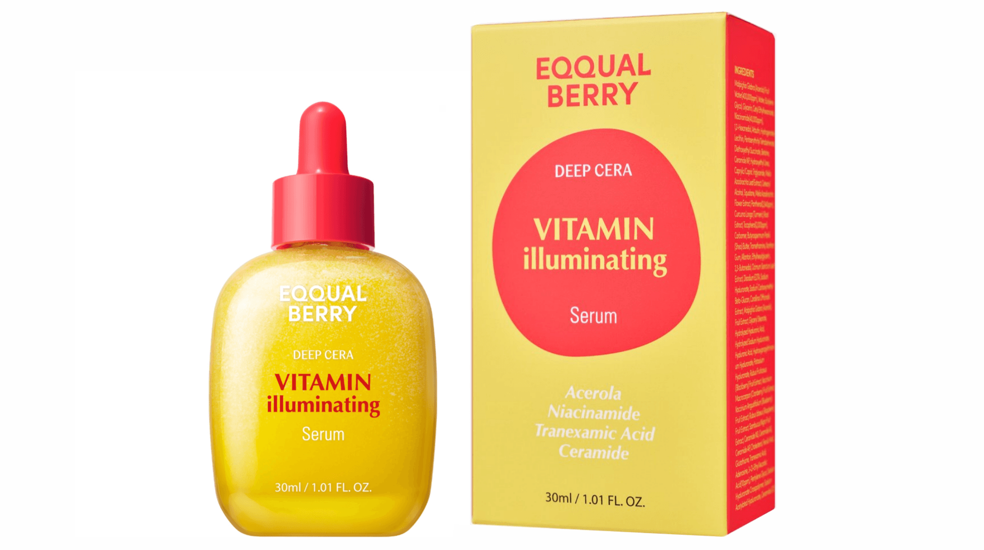 سرم ضد لک و روشن کننده ویتامین ایلومینیتینگ اکوال بری Eqqualberry