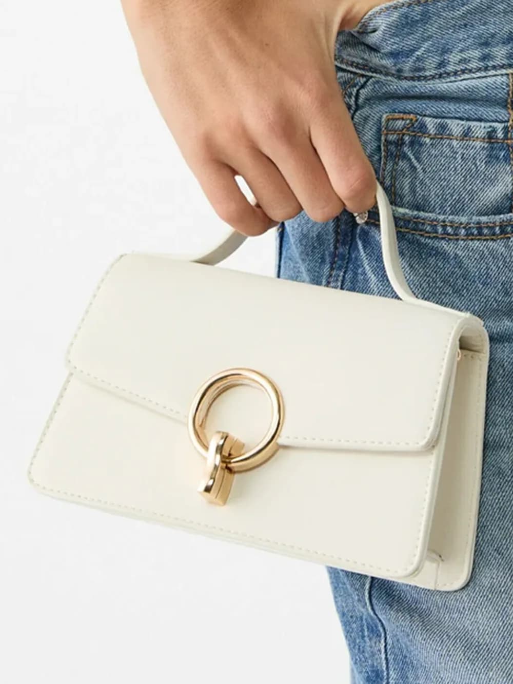 کیف کوچک قفل دایره ای استرادیواریوس Stradivarius — تصویر ۳