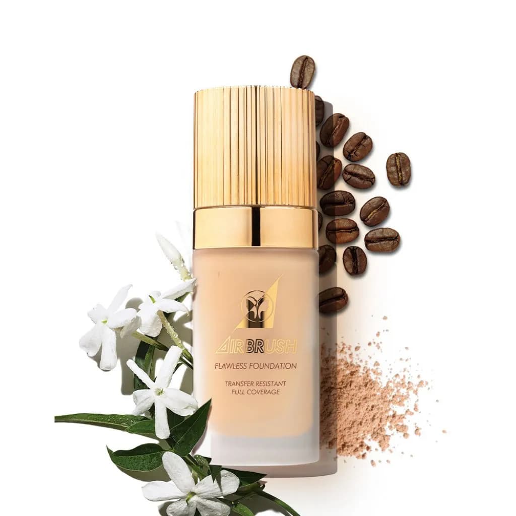 کرم پودر فول کاور ایر براش فیوچر میکاپ | Future Makeup Air Brush Flawless Foundation — تصویر ۲