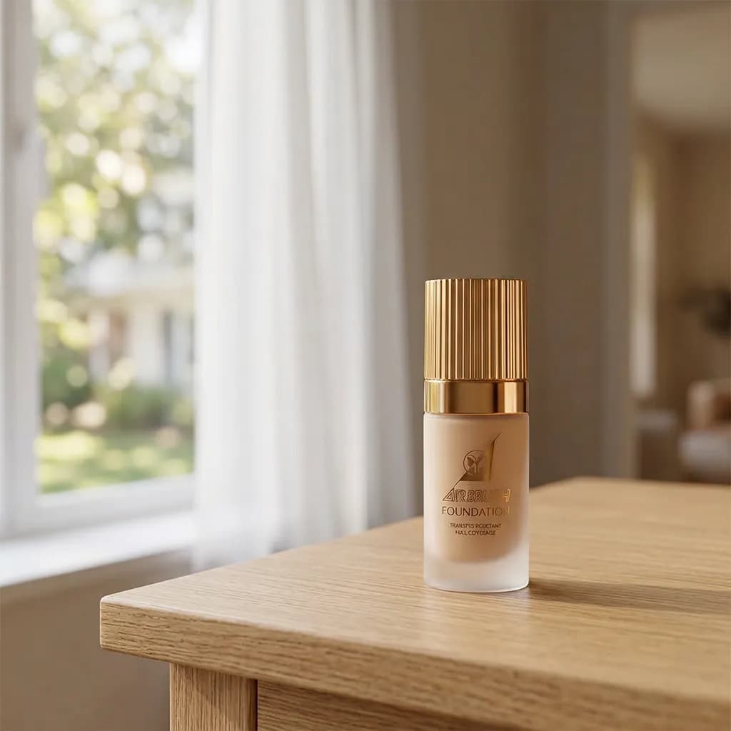 کرم پودر فول کاور ایر براش فیوچر میکاپ | Future Makeup Air Brush Flawless Foundation — تصویر ۳