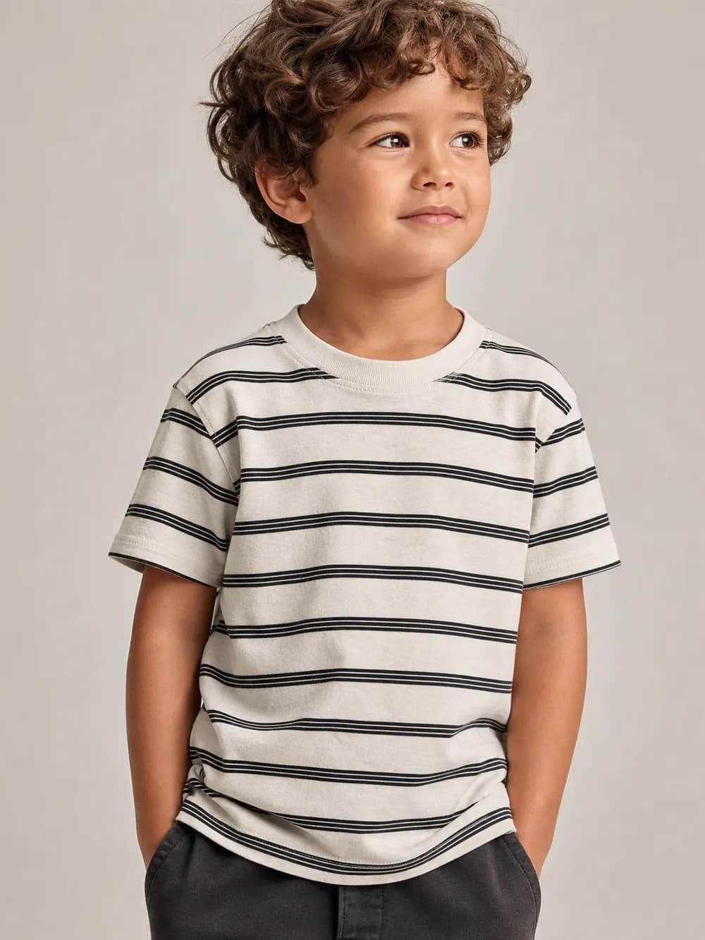 تیشرت راه راه پسرانه بچگانه H&M