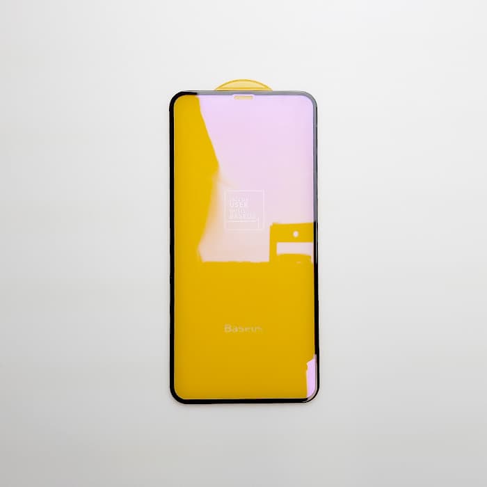 محافظ صفحه شیشه ای فول براق آیفون 11Pro max/xs max Baseus