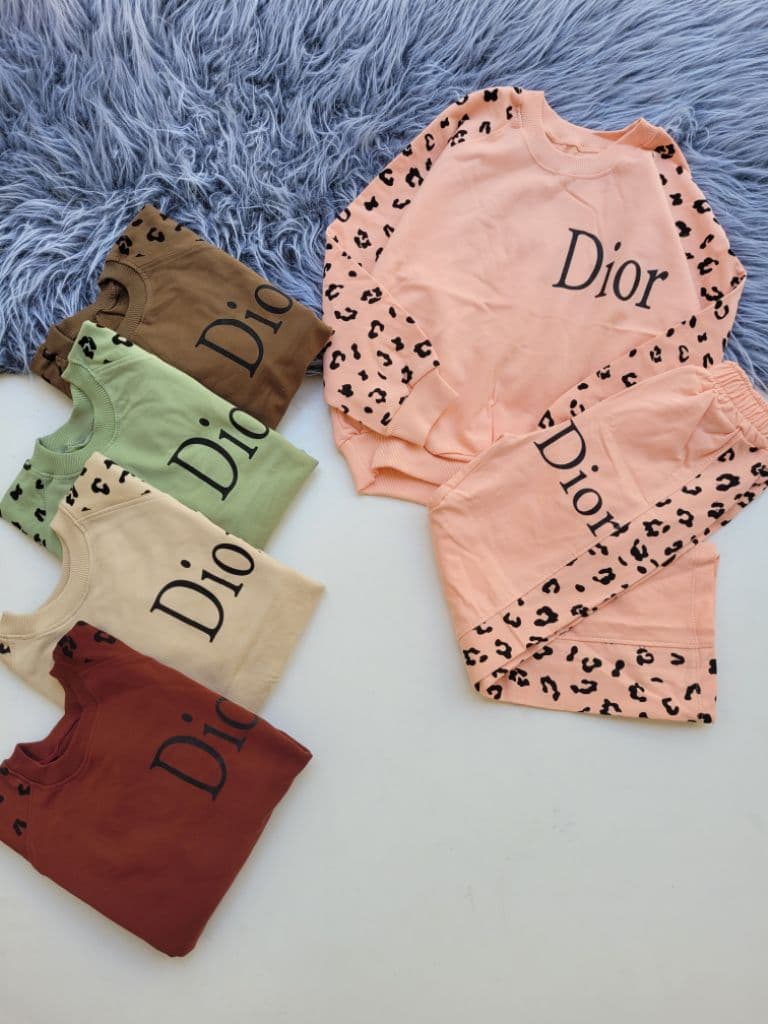 بلوز شلوار Dior م 3 تا 10 سال
