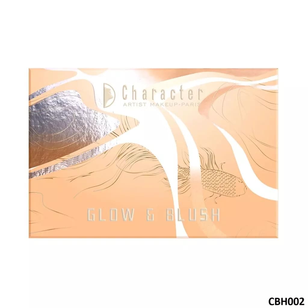پالت رژگونه و هایلایتر کارکتر CBH002 — تصویر ۲