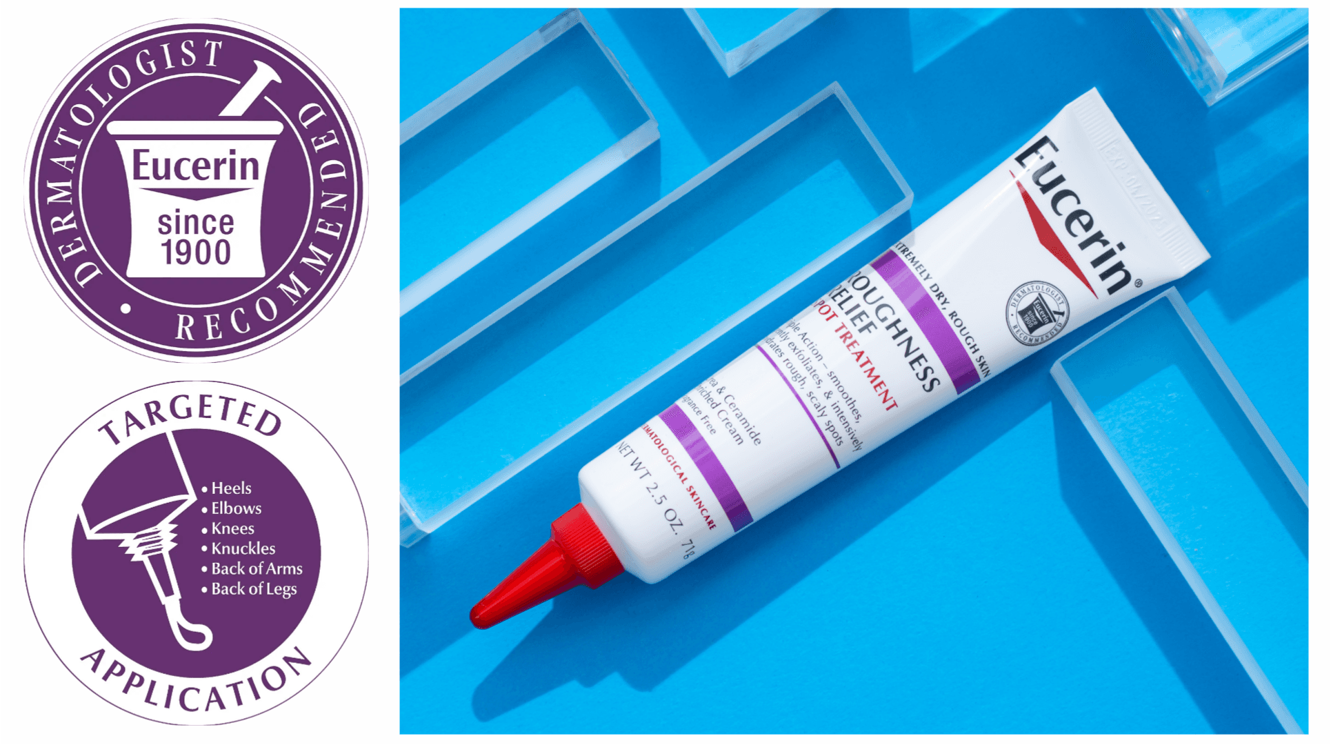 ژل کرم درمان لک و مرطوب کننده بدن اوسرین Eucerin — تصویر ۵